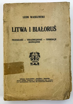 WASILEWSKI Leon - Litva a Bielorusko - Krakov 1912