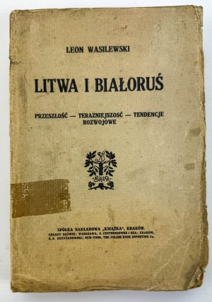 WASILEWSKI Leon - Litva a Bělorusko - Krakov 1912