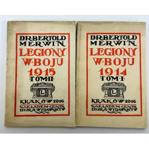 MERWIN Bertold - Legiony w boju 1914 - Kraków 1915