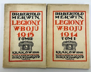 MERWIN Bertold - Legionen im Kampf 1914 - Krakau 1915