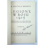 MERWIN Bertold - Légions au combat 1914 - Cracovie 1915