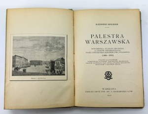 KRAUSHAR Alexander - Palestra warszawska - Warszawa 1919