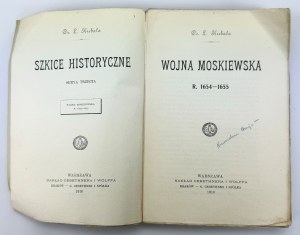 KUBALA Ludwik - Szkice historyczne - Warszawa 1910