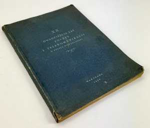 VENTI ANNI DI POSTE E TELECOMUNICAZIONI NELLA POLONIA INDIPENDENTE - Varsavia 1939