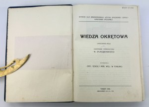 ZAJĄCZKOWSKI W. - Znalosti o stavbě lodí - Toruň 1926