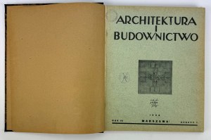 ARCHITEKTURA A STAVEBNICTVÍ - Varšava 1928 [4 čísla].
