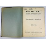ARCHITECT. Monthly magazine devoted to architecture, building and artistic industry - Krakow 1904 [complete annual].