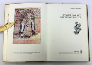 GRABOWSKI Józef - Ludowe obrazy drzeworytnicze - Varšava 1970