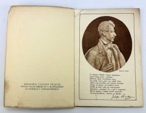 ŚWIĄTEK Tadeusz - Król Królowi duchowi na dni powrotu - Kraków 1927