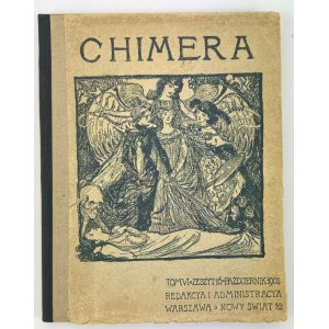 CHIMERA - Revue mensuelle consacrée à la littérature et à l'art - Octobre 1902 [Jozef Mehoffer].