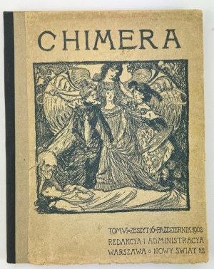 CHIMERA - Revue mensuelle consacrée à la littérature et à l'art - Octobre 1902 [Jozef Mehoffer].