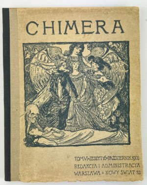 CHIMERA - měsíčník věnovaný literatuře a umění - říjen 1902 [Jozef Mehoffer].