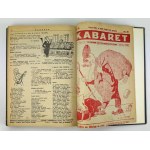 KABARET - Tygodnik satyryczno-humorystyczny - Lwów 1925 [kompletny rocznik]