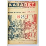 KABARET - Satiricko-humoristický týždenník - Ľvov 1925 [kompletný ročník].