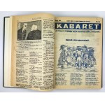 KABARET - Satirisch-humoristische Wochenzeitung - Lwow 1925 [komplettes Jahrbuch].