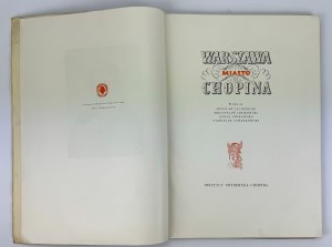 JACHIMECKI Zdzisław - Varsovie de Chopin - Varsovie 1950