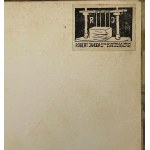 ZEGŁADOWICZ Emil - Poezye - Imagines - Krakau 1919 [gebunden von Robert Jahoda].