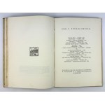 ZEGADŁOWICZ Emil - Powsinogi Beskidzkie - Nawiedzeni - Kraków 1925 [okładka obrazy Tytus Czyżewski + oprawa Robert Jahoda] RRR!