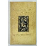 ZEGADŁOWICZ Emil - Night of St. John the Evangelist - Gorzeń Górny 1924 [bound by Robert Jahoda + author's signature + TMK binding exhibition] RRR!