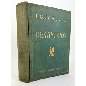 BOCCACCIO Giovanni - Dekameron - Varšava 1930 [il. Berezowska].