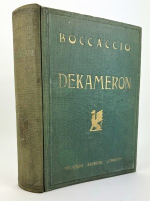 BOCCACCIO Giovanni - Dekameron - Varšava 1930 [il. Berezowska].