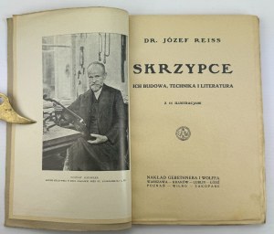 REISS Józef - Husle, ich konštrukcia, technika a literatúra - Varšava 1924