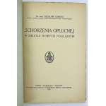 GORECKI Zdzisław - Schorzenia oplatnej w świetle nowych poglądów - Lwów 1926