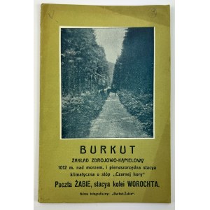 BURKUT - Zakład zdrojowo-kąpielowy 1012 m. nad morzem - ca. 1914