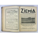 ZIEMIA - Dwutygodnik krajoznawczy ilustrowany - Warszawa 1929 [ročenka].