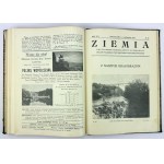 ZIEMIA - Dwutygodnik krajoznawczy ilustrowany - Warszawa 1927 [rocznik]
