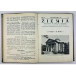 ZIEMIA - Dwutygodnik krajoznawczy ilustrowany - Warsaw 1928 [annual].