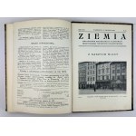 ZIEMIA - Dwutygodnik krajoznawczy ilustrowany - Varsovie 1928 [annuel].