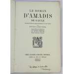 LOPES-VIEIRA Affonso - Le Roman D'Amandis de Gaule - Paris 1924 [Besitzeintrag von Konstanty Brandel].