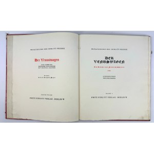 MEYER Alfred R. - Der Venuswagen ein Gedicht von Friedrich Schiller 1781 - Berlin 1919
