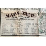 TOMASZEWSKI Adam - Mapa Tatr - Lwów 1926