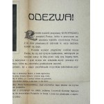 ODEZWA! - Committee to build a monument to Maria Konopnicka in Lviv - Lviv 1922