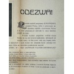 ODEZWA! - Komitet budowy pomnika Marii Konopnickiej we Lwowie - Lwów 1922