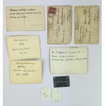 Collection of photographs of a Polish prisoner of war + immortelle - Oflag Tangerhutte - Neubraublenburg - 1940