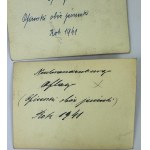 Zbiór fotografii po polskim jeńcu wojennym + nieśmiertelnik - Oflag Tangerhutte - Neubraublenburg - 1940