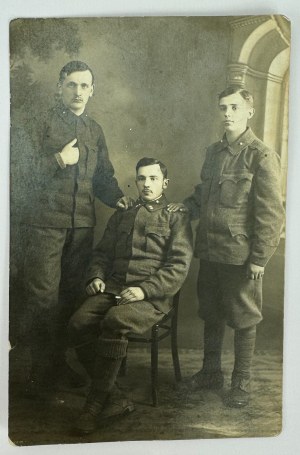 Raccolta di fotografie di un prigioniero di guerra polacco + certificato di immortalità - Oflag Tangerhutte - Neubraublenburg - 1940