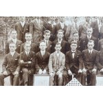 SET of two photographs of the First Chess Club - Poland Bydgoszcz 1924