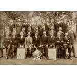 SET of two photographs of the First Chess Club - Poland Bydgoszcz 1924