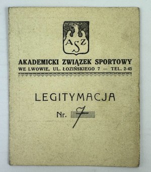 Veľká zbierka spomienkových predmetov na majstra Poľska v atletike Prof. Dr. Kazimierza Nowosada zo Ľvova