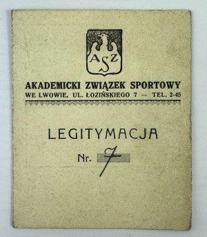 Rozsáhlá sbírka památek na polského mistra v atletice Prof. Dr. Kazimierze Nowosada ze Lvova.