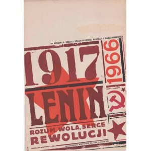 Marek Mosiński: 1917 Lenin 1966 49 rocznica Wielkiej Socjalistycznej Rewolucji Październikowej 1966, B1