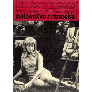 Jerzy Flisak: Małżeństwo z rozsądku 1967, A5 / Elżbieta Czyżewska