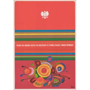 Marek Mosiński: Poland invites you to the XXV anniversary 1969, B1 / Czech version