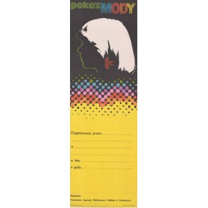 Marek Mosiński: Sfilata di moda PAR O/ a Katowice 1977, 98x34 cm