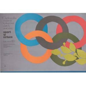 Marek Mosiński: II Ogólnopolska Wystawa Sport w sztuce Katowice'80 1980, B1.