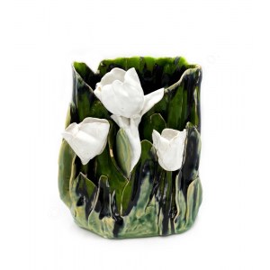 Krystyna Bącela, Wazon-białe tulipany